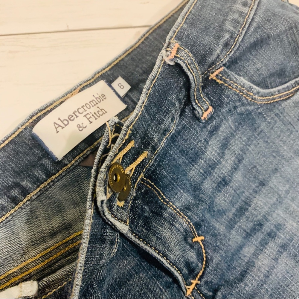 Abercrombie & Fitch Jean shorts 6 denim stretch - Picture 3 of 10